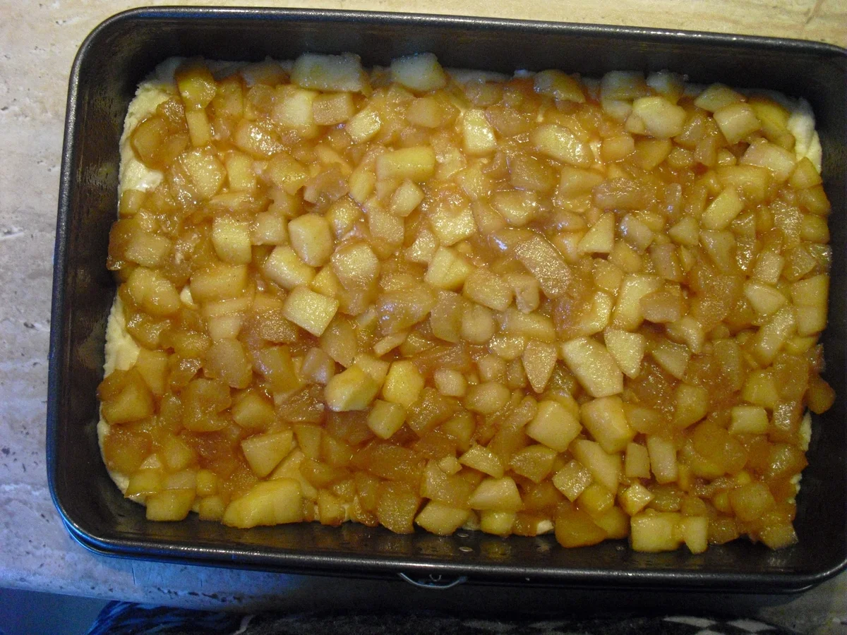 Rezept: Apfel-Quark- Kuchen Bild Nr. 6617 Apfel-Quark- Kuchen - Rezept - Bild Nr. 6617