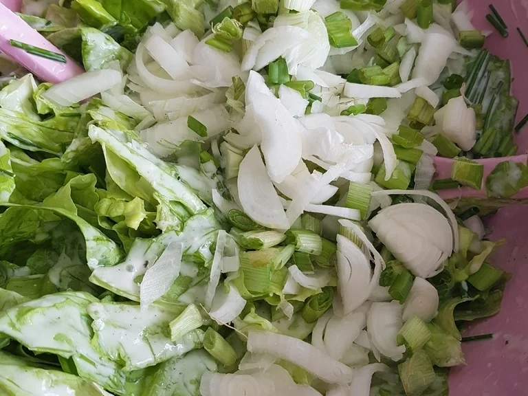 Rezept: Kalbsleber (sautiert) mit Salat und Pasta Bild Nr. 6641 Kalbsleber (sautiert) mit Salat und Pasta - Rezept - Bild Nr. 6641