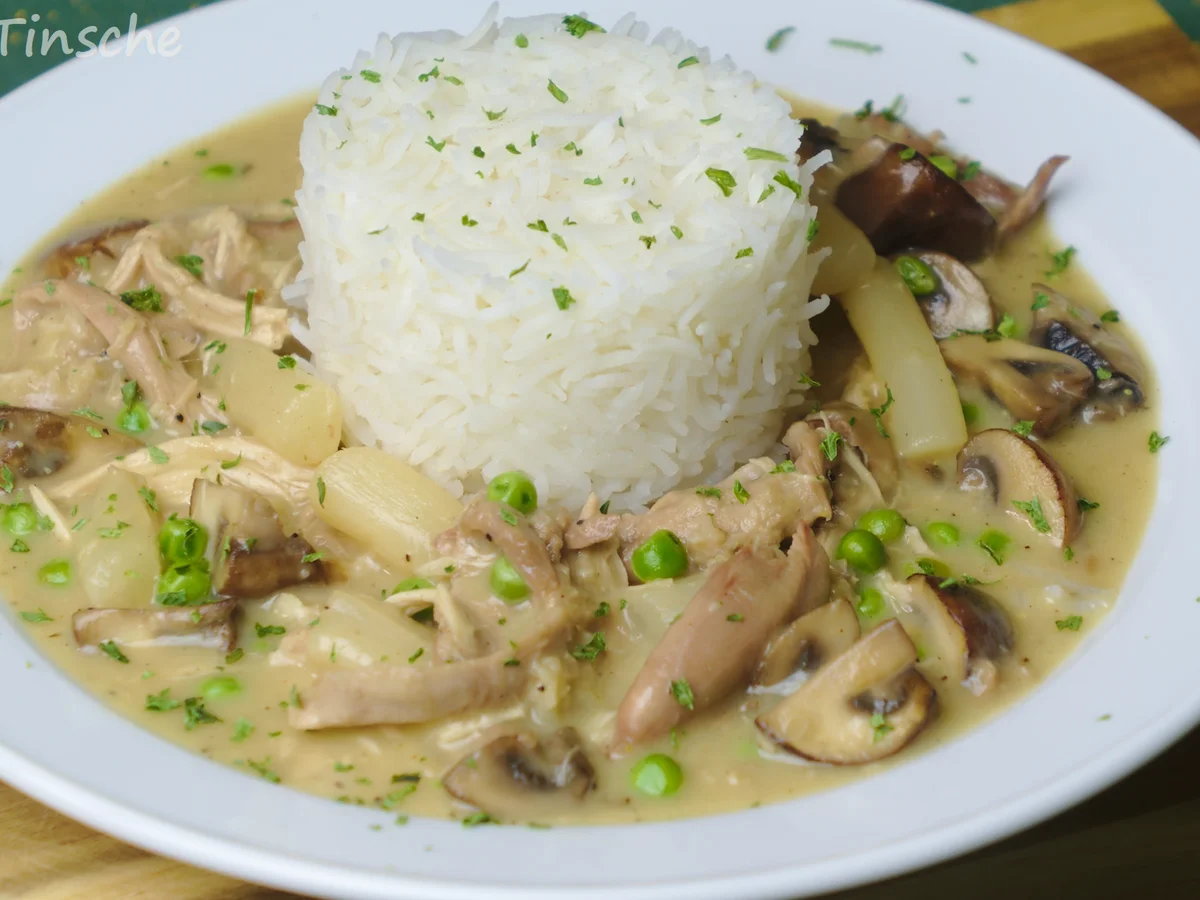 Hühnerfrikassee Nr°3 - Rezept - Bild Nr. 6632