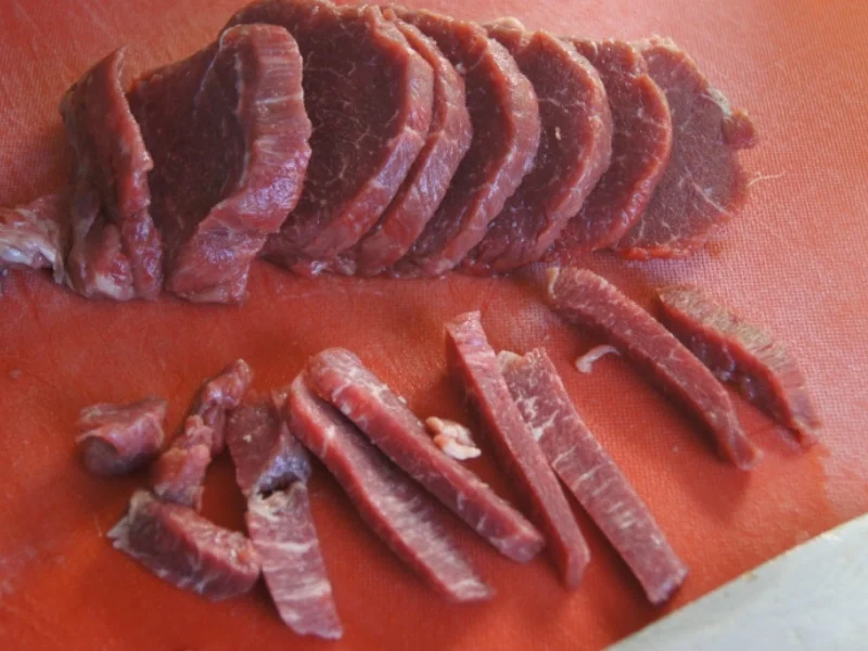 Chinesisches Rindfleisch mit Gemüse und Basmati Reis - Rezept - Bild Nr. 5