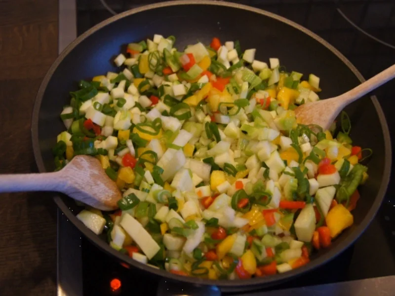 Schmorgemüse mit Ei - Rezept - Bild Nr. 5