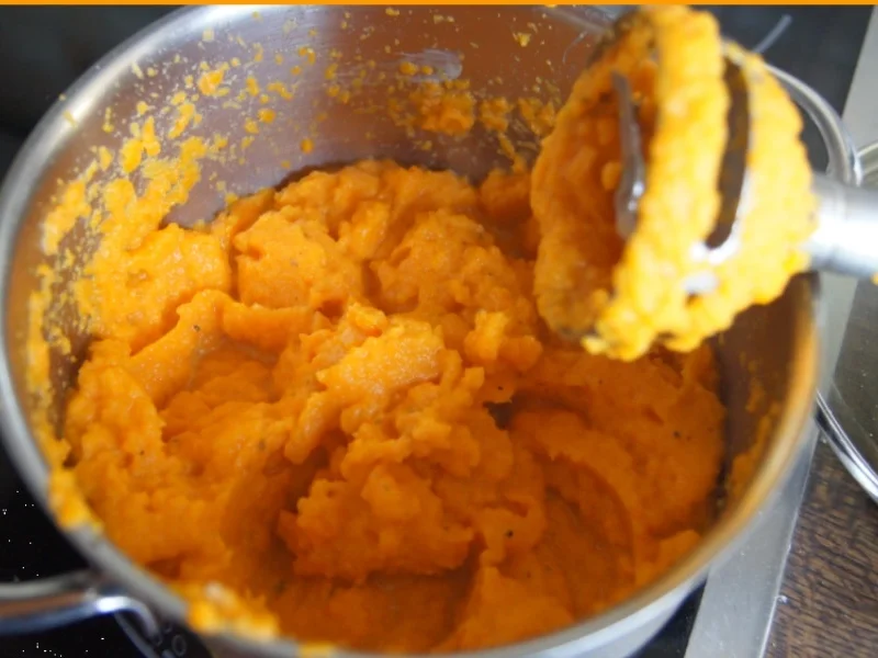 Rezept: Schweinefilet mit Preiselbeersauce, Möhrenpüree und Speckböhnchen Bild Nr. 17 Schweinefilet mit Preiselbeersauce, Möhrenpüree und Speckböhnchen - Rezept - Bild Nr. 17