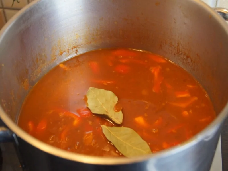 Rezept: Gulascheintopf ungarischer Art Bild Nr. 6650 Gulascheintopf ungarischer Art - Rezept - Bild Nr. 6650