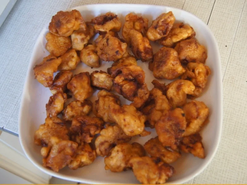 Ausgebackene Hähnchenbrustfiletwürfel mit Ei-Gemüse-Mie-Nudeln - Rezept - Bild Nr. 6646