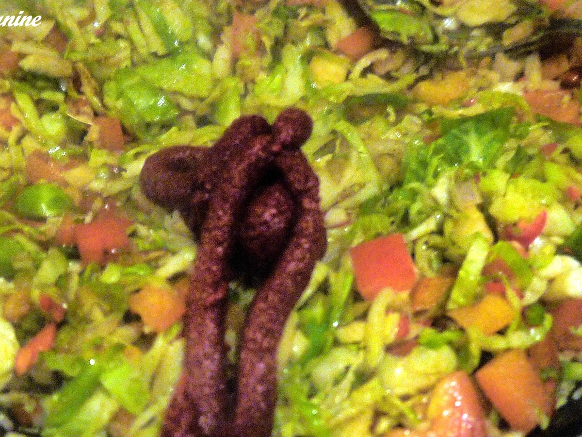 Reispfanne mit geröstetem Rosenkohl - Rezept - Bild Nr. 7