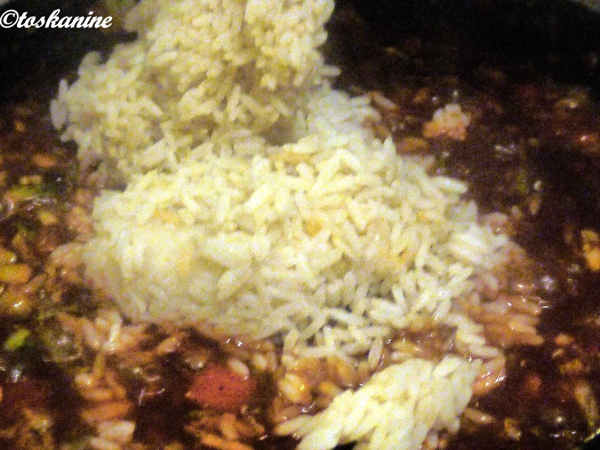 Reispfanne mit geröstetem Rosenkohl - Rezept - Bild Nr. 9