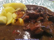 Rindergulasch mit versch. Gemüse aus dem Garten und Kartoffeln - Rezept - Bild Nr. 6644