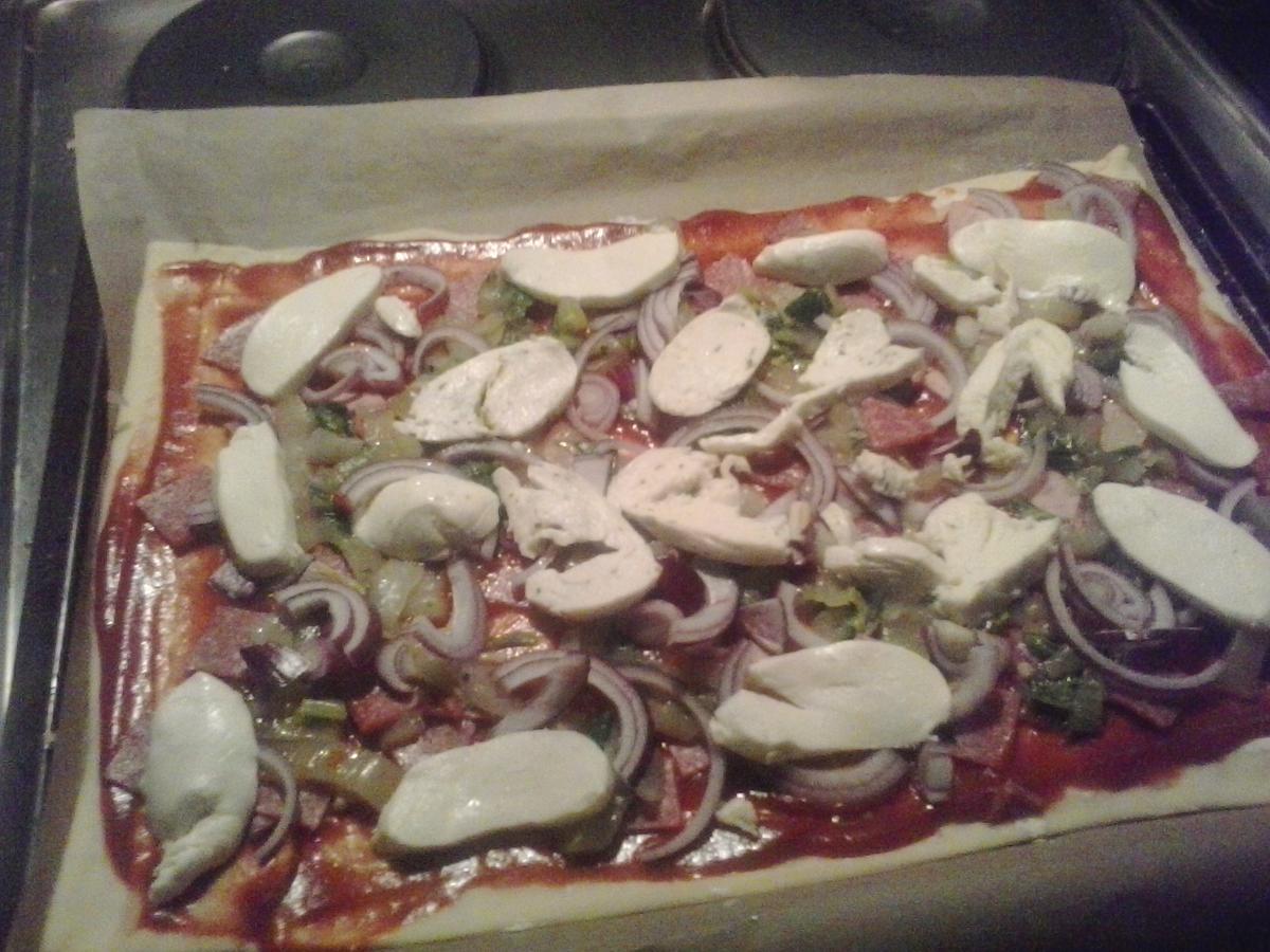 Pizza, handmade - Rezept - Bild Nr. 6646