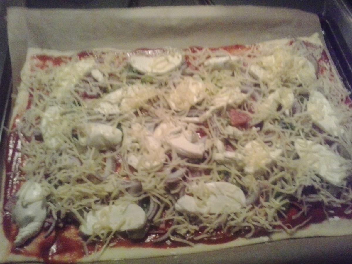 Pizza, handmade - Rezept - Bild Nr. 6647