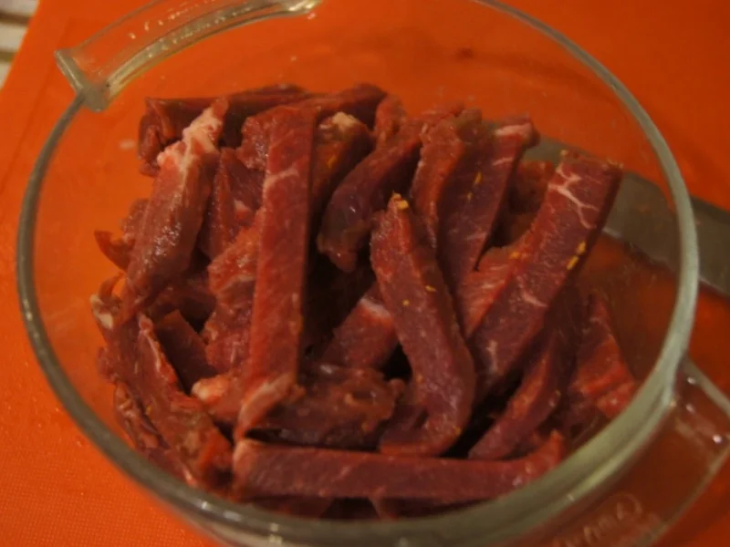 Rindfleisch mit Paprika, Zucchini, Zwiebeln und Basmati-Reis - Rezept - Bild Nr. 5