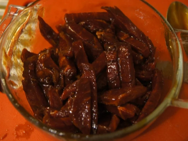 Rindfleisch mit Paprika, Zucchini, Zwiebeln und Basmati-Reis - Rezept - Bild Nr. 6