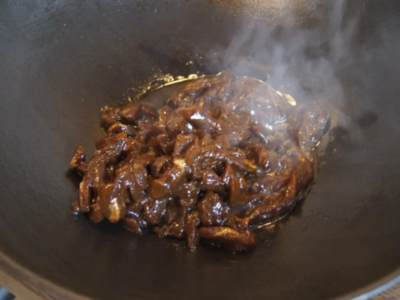 Rindfleisch mit Paprika, Zucchini, Zwiebeln und Basmati-Reis - Rezept - Bild Nr. 12