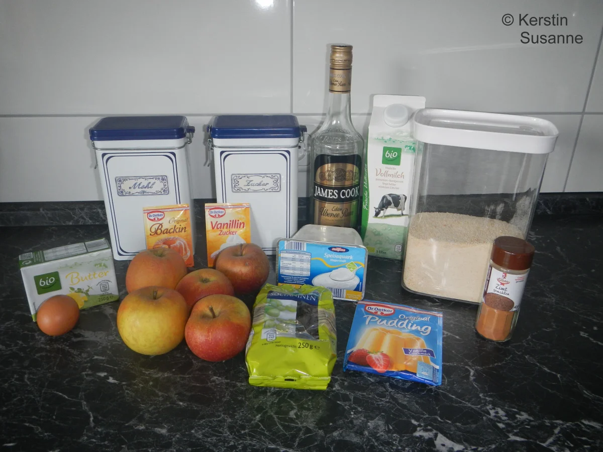 Böhmischer Apfelkuchen - Rezept - Bild Nr. 6649