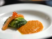 Lachs-Capuns an Flusskrebsbisque - Rezept - Bild Nr. 2