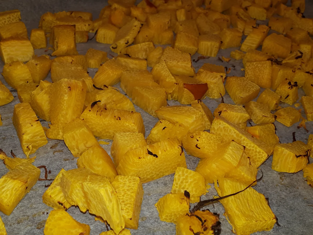 Rezept: BiNe` S WINTERSALAT MIT KÜRBIS Bild Nr. 6658 BiNe` S WINTERSALAT MIT KÜRBIS - Rezept - Bild Nr. 6658