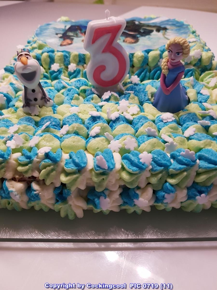 Viki`s Geburtstagstorte 2018 (ist eine Elsa oder Frozen Torte) - Rezept - Bild Nr. 6667