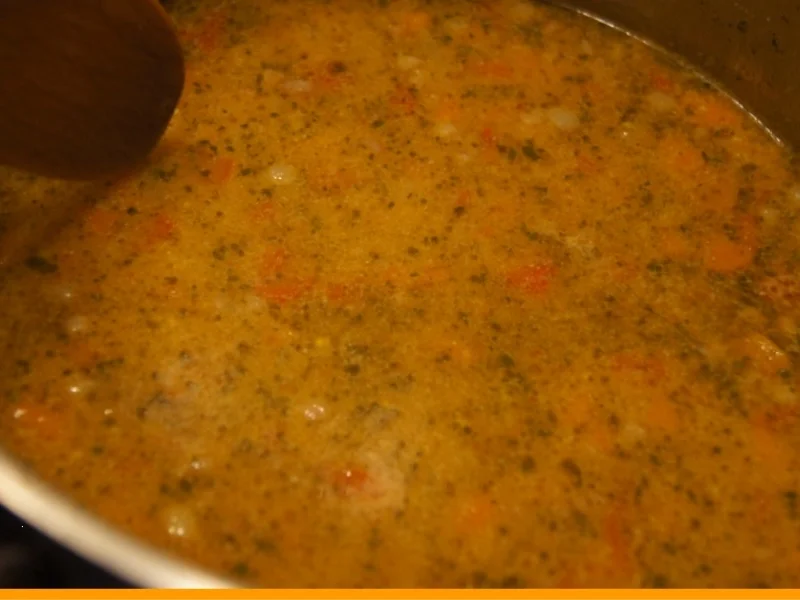 Rezept: Kürbis-Gemüse-Eintopf mit Schinkenwürfeln Bild Nr. 6675 Kürbis-Gemüse-Eintopf mit Schinkenwürfeln - Rezept - Bild Nr. 6675