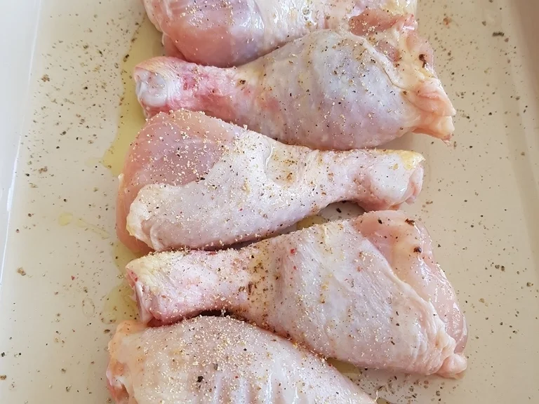 Hähnchenschenkel heute mal zeitfreundlich zubereitet - Rezept - Bild Nr. 6659