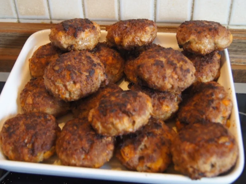 Buletten mit Butternut Kürbis - Rezept - Bild Nr. 2