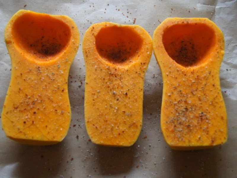 Gebackener Butternut Kürbis - Rezept - Bild Nr. 5