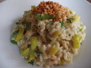 Lauch-Risotto mit Haselnüssen - Rezept - Bild Nr. 6685