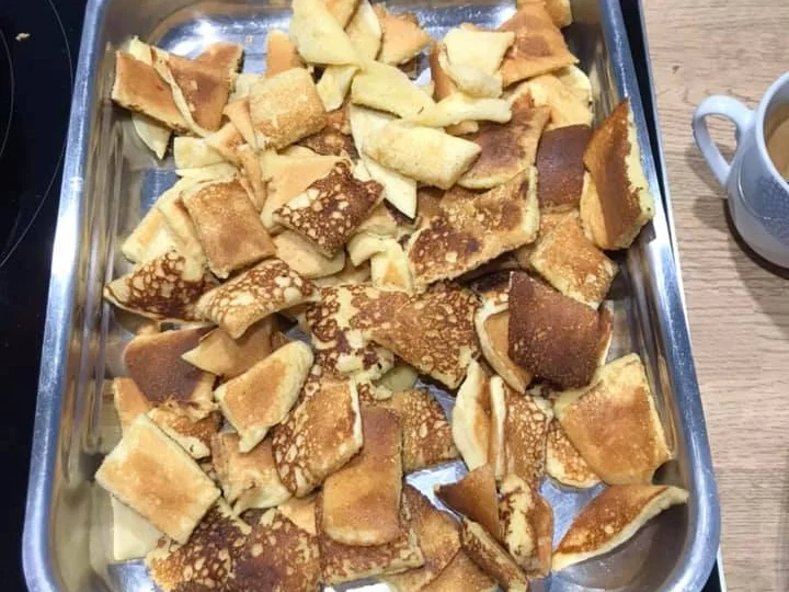 Rezept: Ein Teig --- Pancakes oder Kaiserschmarrn Bild Nr. 6691 Ein Teig --- Pancakes oder Kaiserschmarrn - Rezept - Bild Nr. 6691