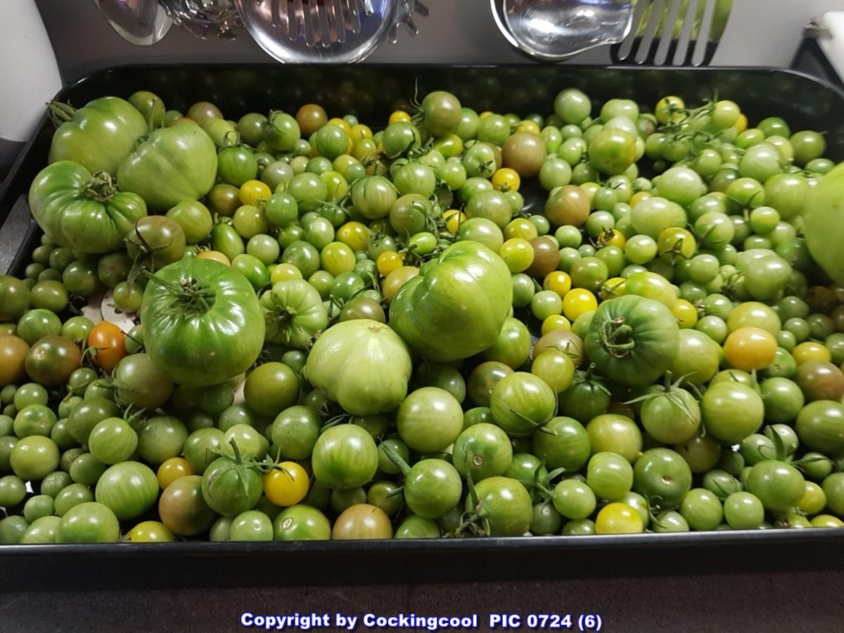 Grüne Tomaten als Cremeaufstrich bzw. Marmelade oder Würze - Rezept - Bild Nr. 6686