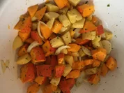 Kürbis-Kartoffel-Blech - Rezept - Bild Nr. 6692