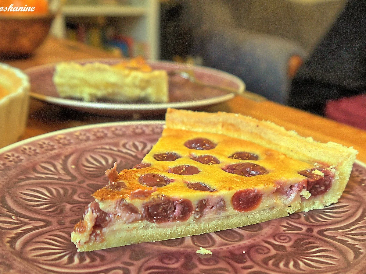 Rezept: Würzige Kirschtarte Bild Nr. 3 Würzige Kirschtarte - Rezept - Bild Nr. 3