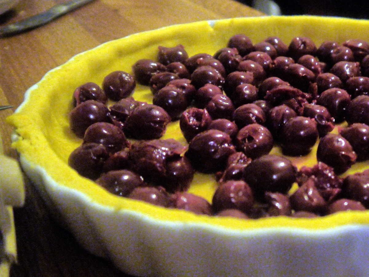 Rezept: Würzige Kirschtarte Bild Nr. 9 Würzige Kirschtarte - Rezept - Bild Nr. 9