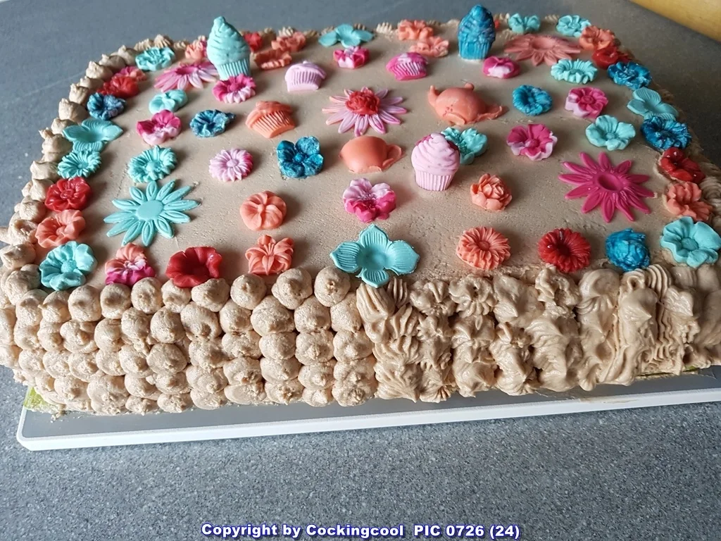 Butter-Sahnecreme Torte im XXL Format - Rezept - Bild Nr. 6692