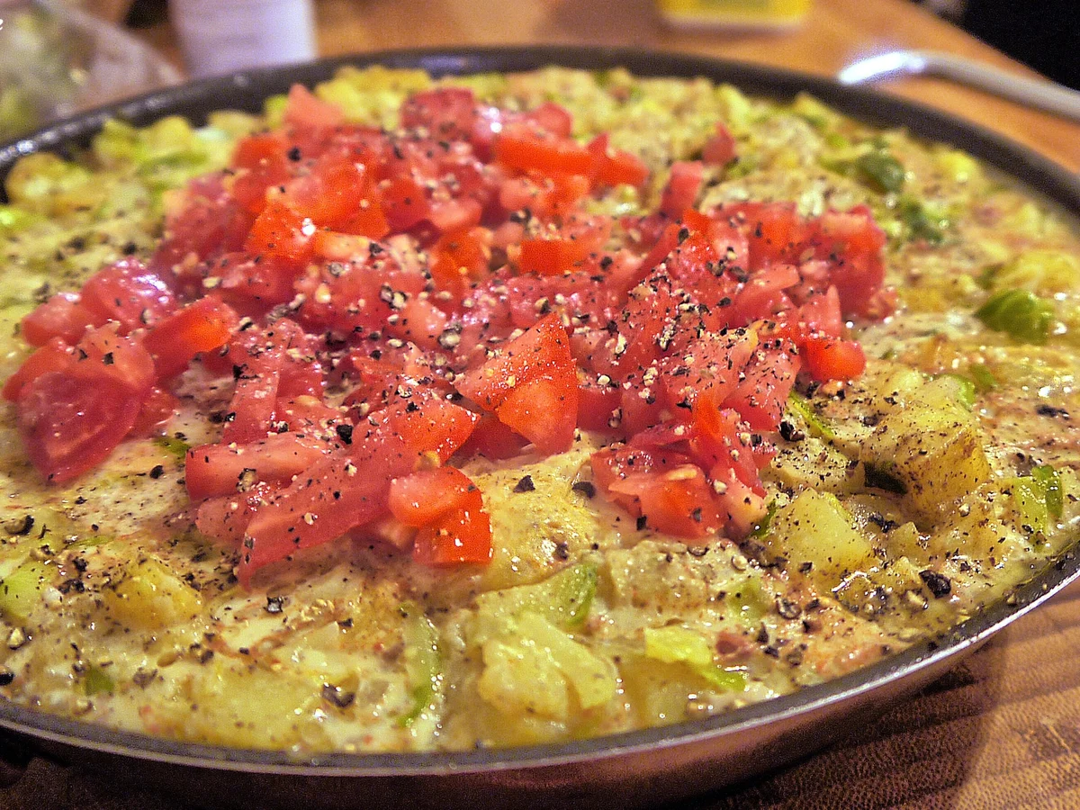 Rezept: Kartoffel-Rosenkohl-Frittata Bild Nr. 6719 Kartoffel-Rosenkohl-Frittata - Rezept - Bild Nr. 6719