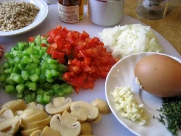 Hähnchenkeulen gefüllt - Rezept