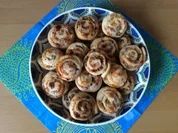Party Schnecken mit Bergkäse und Oliven - Rezept - Bild Nr. 6719