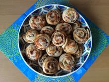 Party Schnecken mit Bergkäse und Oliven - Rezept - Bild Nr. 6719