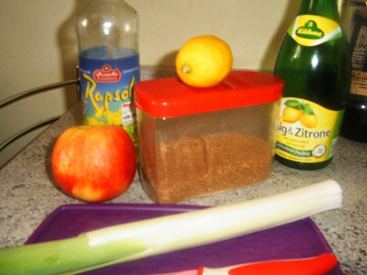 Rezept: Apfel-Lauchsalat Bild Nr. 6720 Apfel-Lauchsalat - Rezept - Bild Nr. 6720