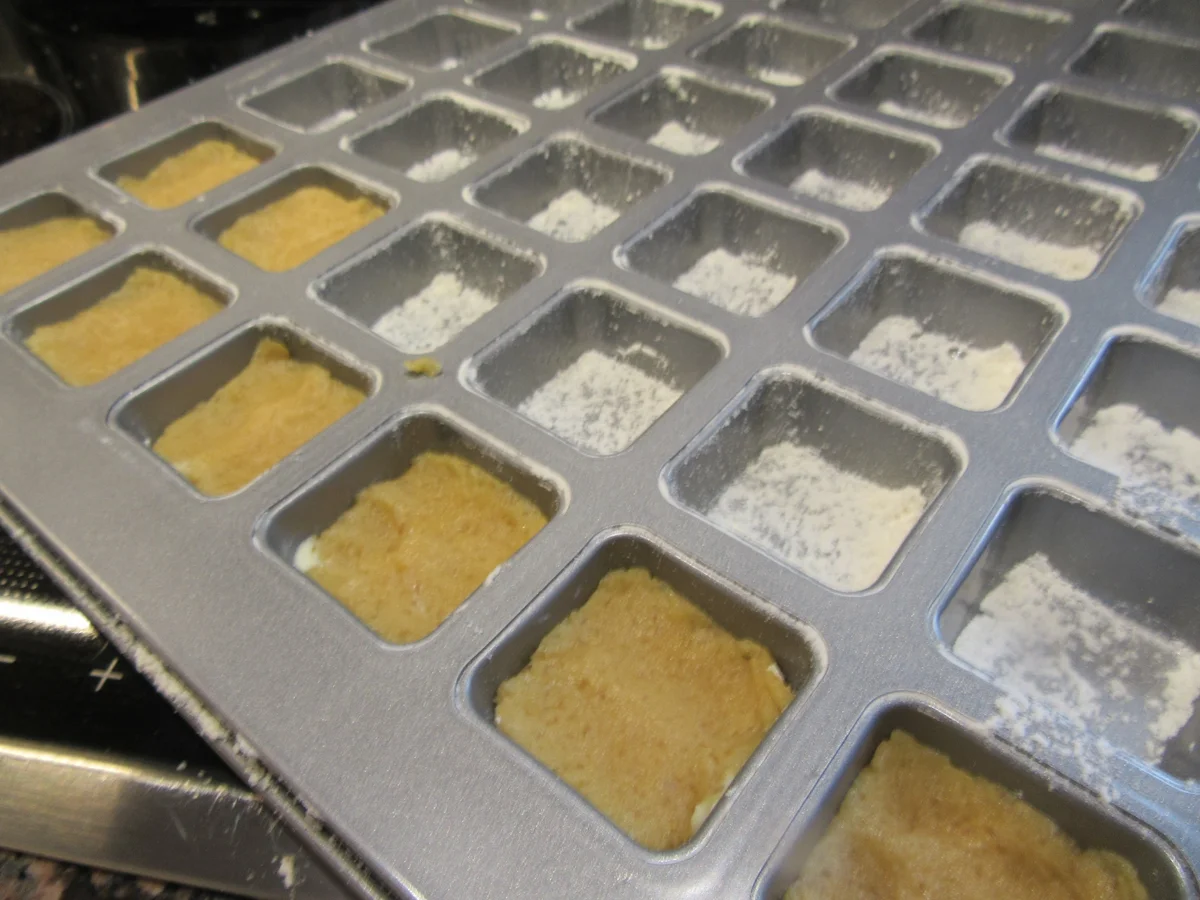 Plätzchen: Erdnusscreme-Schoko-Ecken - Rezept - Bild Nr. 6721