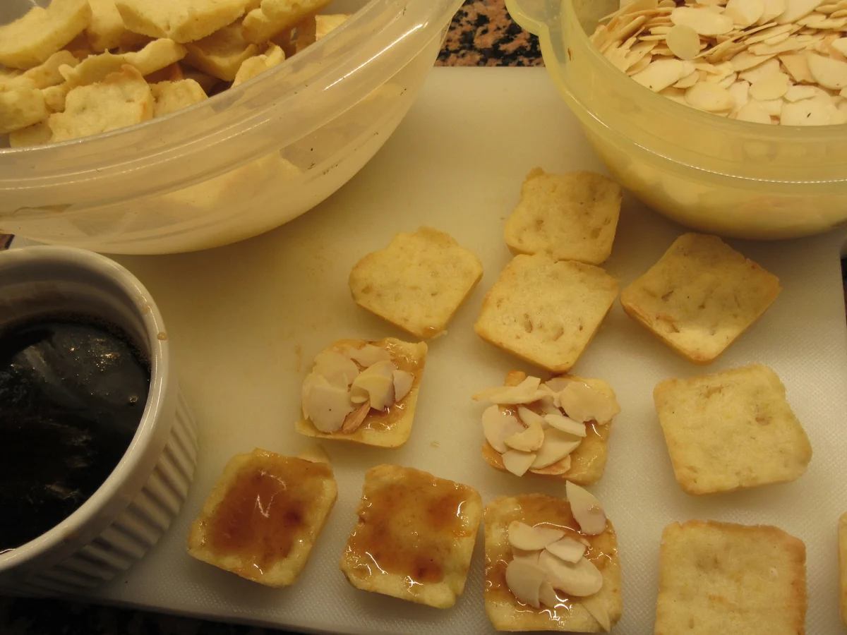 Plätzchen: Orangenquadrate - Rezept - Bild Nr. 6722