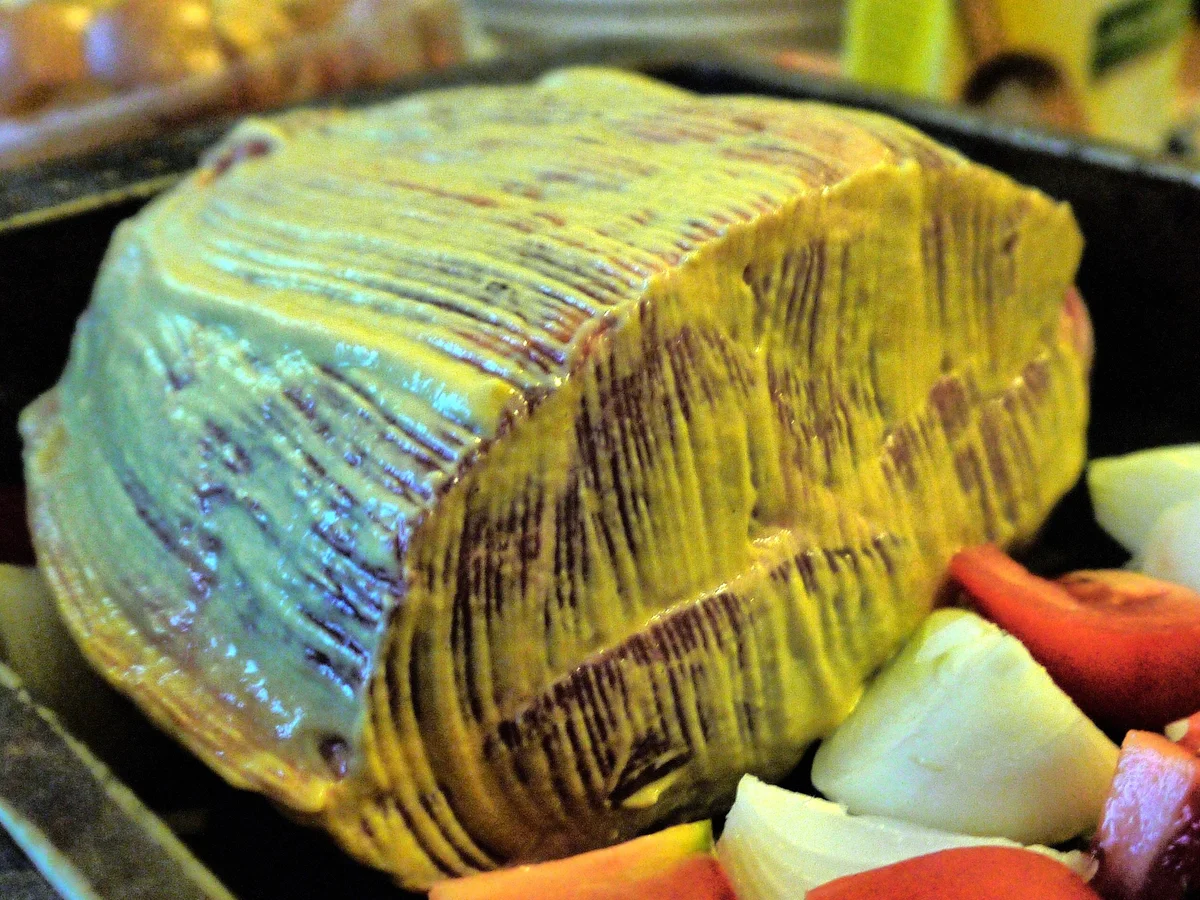 Kasslerbraten mit Rosenkohl in Senfrahm - Rezept - Bild Nr. 6