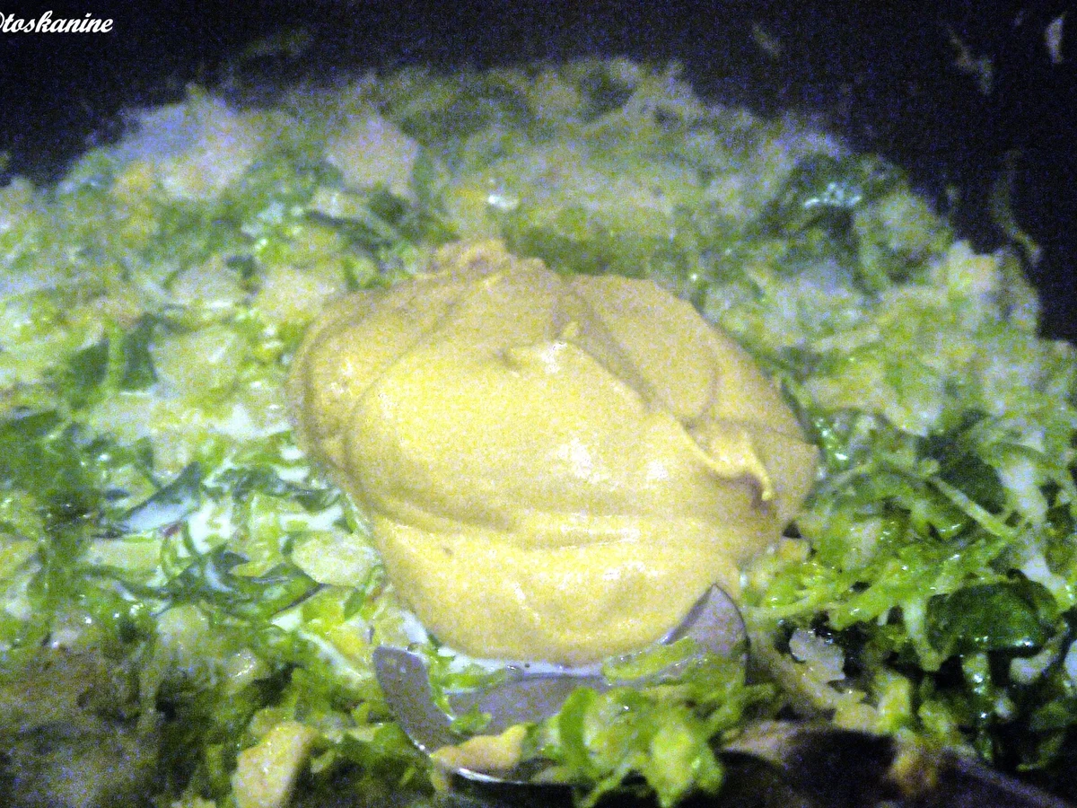 Kasslerbraten mit Rosenkohl in Senfrahm - Rezept - Bild Nr. 9