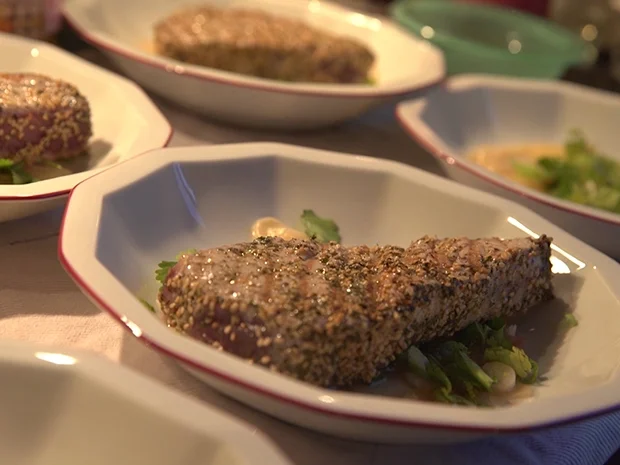 Asiatischer Thunfisch mit Kokosreis - Rezept - Bild Nr. 2