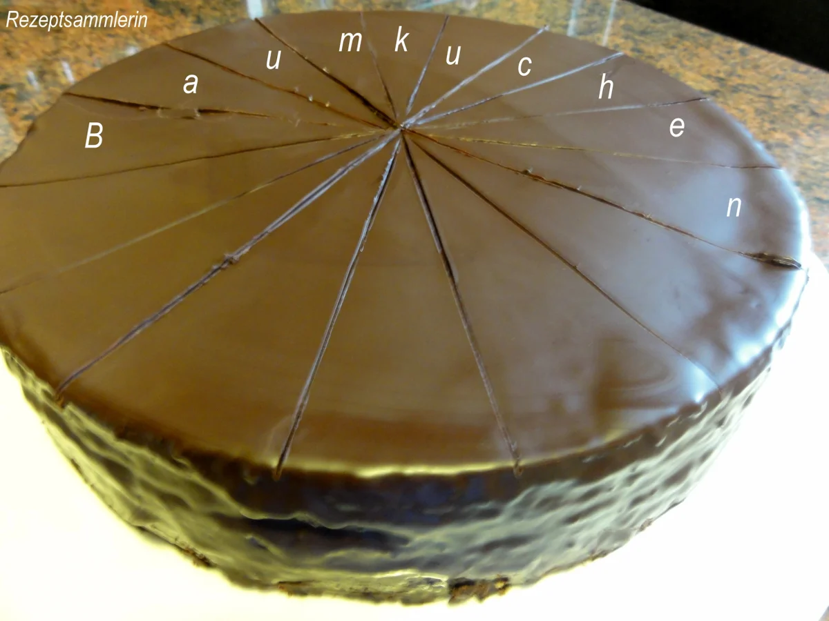 Rührteig:   BAUMKUCHEN - Rezept - Bild Nr. 6734