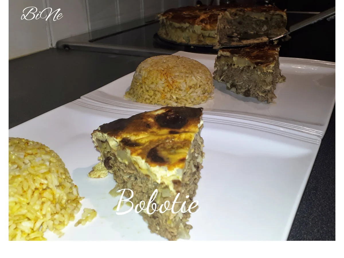 Rezept: BiNe` S BOBOTIE Bild Nr. 6759 BiNe` S BOBOTIE - Rezept - Bild Nr. 6759