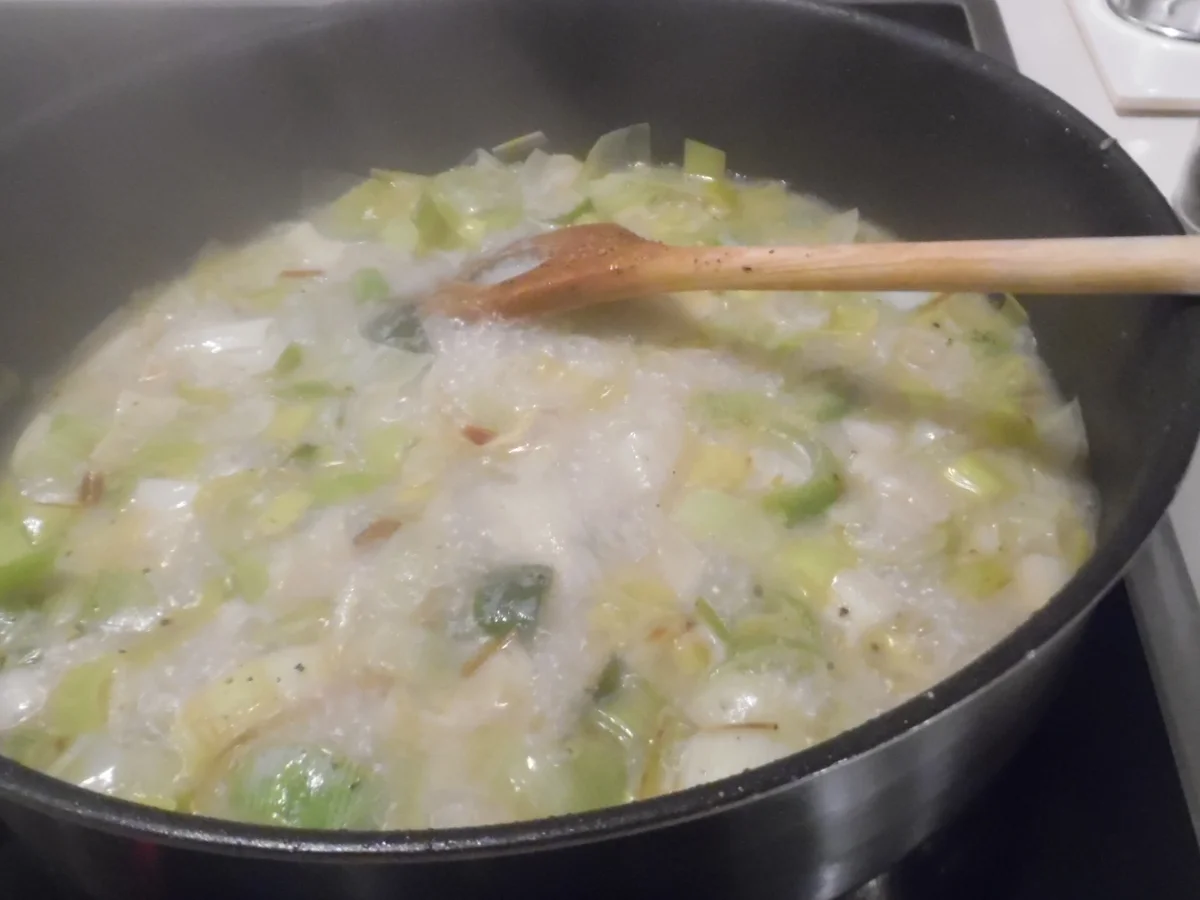 Huhn in Prosecco-Rahm-Soße mit Reis - Rezept - Bild Nr. 6741