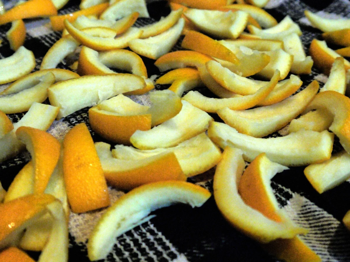 Schokolierte Orangenschalen - Rezept - Bild Nr. 8