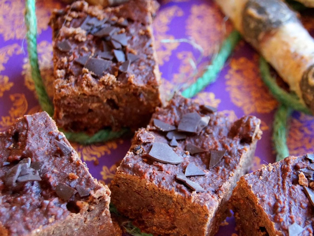 Gebäck: Rote-Bete-Brownies - Rezept - Bild Nr. 2
