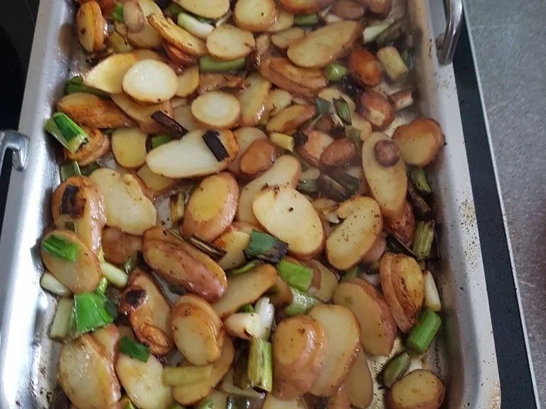 Lammlachs mit Erbsenkastanienpürreè - Rezept - Bild Nr. 6747