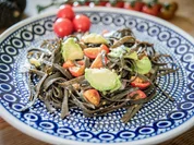 Algenpasta mit Avocado und Tomaten - Rezept - Bild Nr. 6761