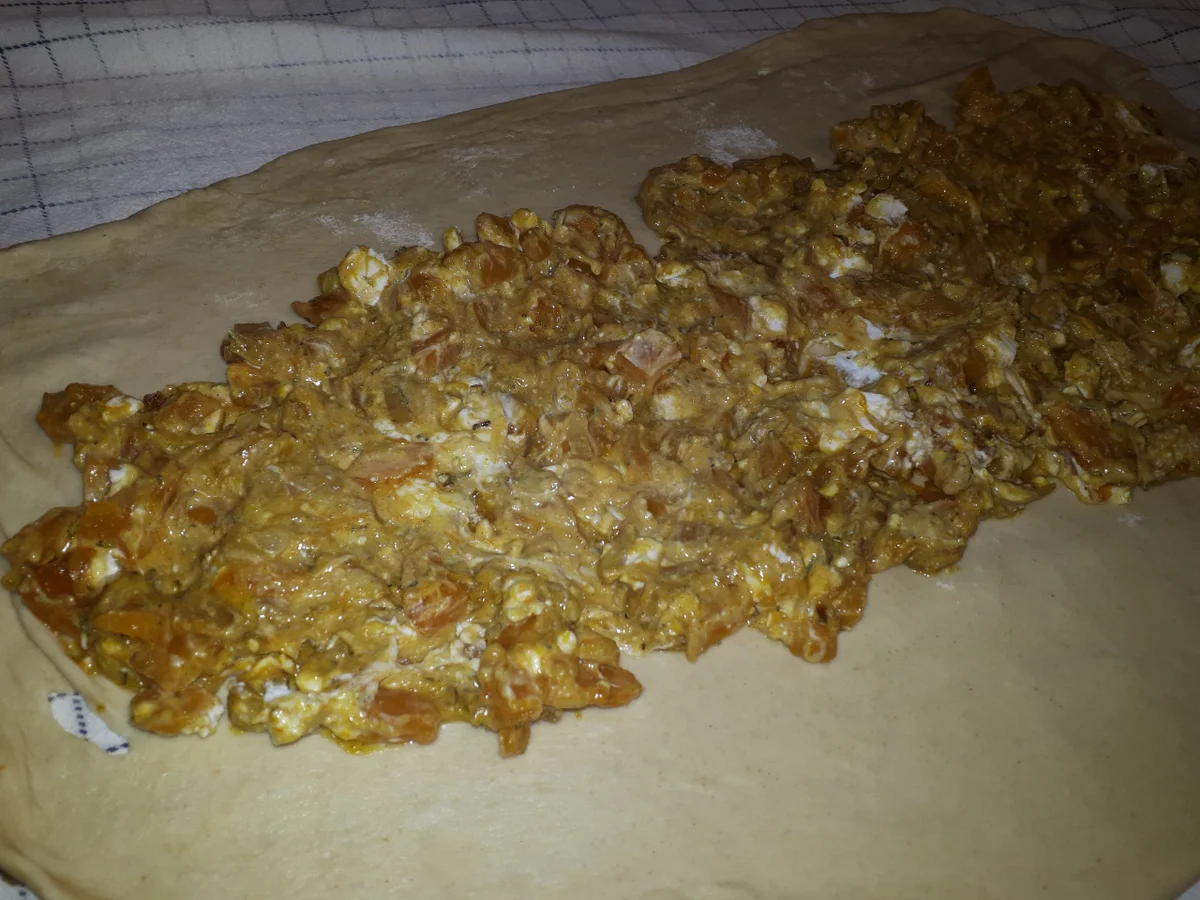 BiNe` S KÜRBISSTRUDEL MIT SCHAFSKÄSE - Rezept - Bild Nr. 3