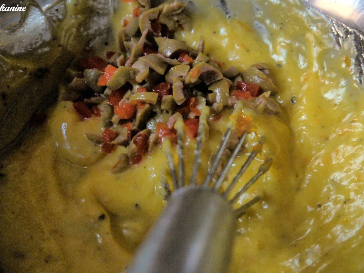 Sellerie-Mandel-Schnitzel, Orangen-Oliven-Majo, Räucherstäbchen - Rezept - Bild Nr. 6765